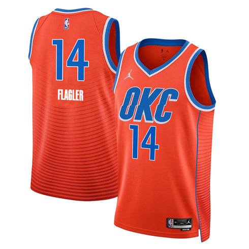 Adam Flagler Oklahoma City Thunder Jersey - Statement Edition