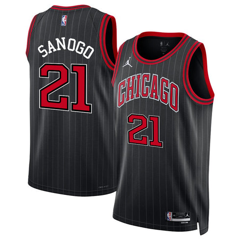 Adama Sanogo Chicago Bulls Jersey - Statement Edition