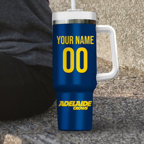Adelaide Crows AFL Custom Stanley Cup 40 oz 30 oz Tumbler With Handle 4