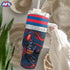 AFL Adelaide Crows Mascot Personalized 40oz Tumbler With Handle and Straw