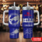 Buffalo Bills NFL Personalized 40oz Tumbler With Handle and Straw