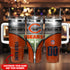 Chicago Bears NFL Personalized 40oz Tumbler With Handle and Straw