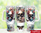 Gothic Skulls Personalized 40oz Tumbler With Handle and Straw