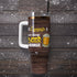 Just Another Beer Drinker With A Camping Problem Artwork Personalized 40oz Tumbler With Handle and Straw