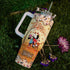 Mickey Mouse And Friends Cartoon Personalized 40oz Tumbler With Handle and Straw