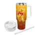 Pooh Winnie the Pooh Cartoon Personalized 40oz Tumbler With Handle and Straw