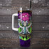 Rick And Morty Cartoon Personalized 40oz Tumbler With Handle and Straw
