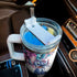 Stitch Cartoon Personalized 40oz Tumbler With Handle and Straw