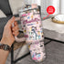 Taylor Swift Music Personalized 40oz Tumbler With Handle and Straw