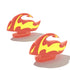Fire Kaiju Shark Fins For EvoShark - Glow in the Dark - EvoShark